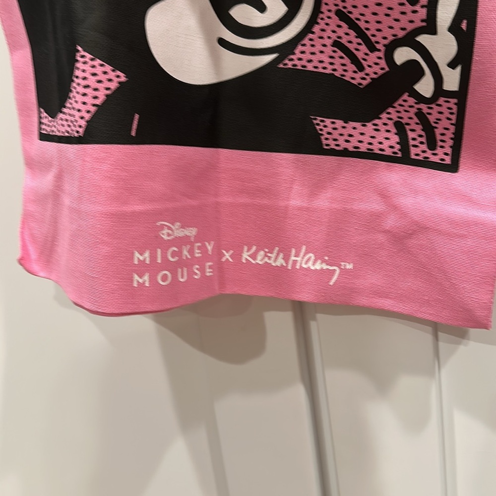 Disney Keith Haring Pink Tote Bag - Picture 7 of 7